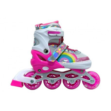 Роликові ковзани Maraton Stylego S (30-33) розсувні із набором захисту рожевий (RMR0006SPN)