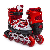 Дитячі роликові ковзани Scale Sports Happy 1 S (28-33) червоні (1343975601-S)