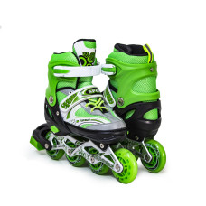 Дитячі роликові ковзани Scale Sports Happy L (38-41) салатові (1533165018-L)
