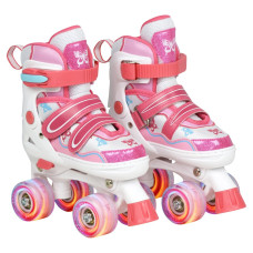 Ролики Maraton T-Rex М (34-37) квади розсувні рожеві (RMR0008MPN)