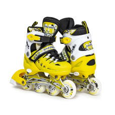Дитячі роликові ковзани Scale Sports LF 905 S (28-33) жовті (748527067-S)