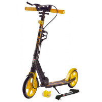 Самокат Maraton RIDER механічне гальмо з амортизатором двоколісний жовтий (SMR0033YL)