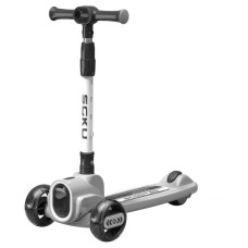 Самокат Maraton Flash City 3 колісний складний сірий (BCGR)