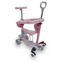 Самокат дитячий Maraton Sigma 5 in 1 рожевий (SMR0015PN)