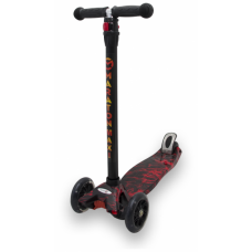 Самокат дитячий Maraton Maxi чорний (MR0019BK)