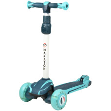 Самокат Maraton GLOBAL дитячий триколісний блакитно-зелений (SMR0010BLGR)