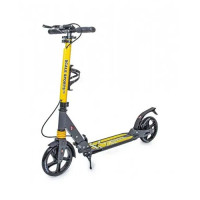 Самокат SCALE SPORTS з дисковим механічним гальмом з амортизатором жовтий (SD-SS04-3YL)