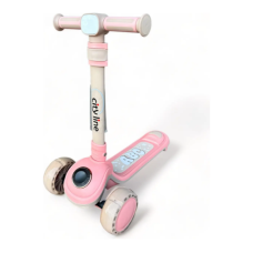 Самокат дитячий Maraton City Line складний з музикою рожевий (902PN)