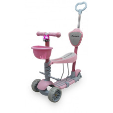 Самокат дитячий Maraton Tucson 3 in 1 рожевий (SMR0020PN)