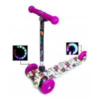 Самокат дитячий Scale Sport Scooter Micro Mini Print Лілія (5741054)