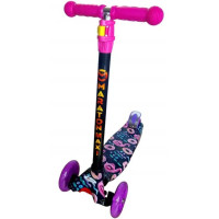 Самокат Maraton MAXI Donuts триколісний з LED-підсвіткою (MR0019DN)