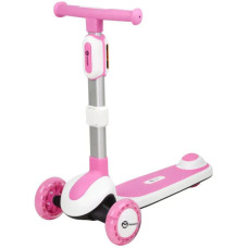 Самокат MARATON Super Candy складний, колеса із світловими ефектами рожевий (SMR0052PN)