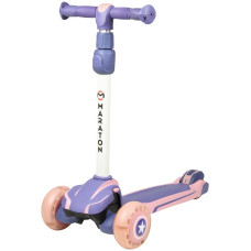 Самокат Maraton GLOBAL дитячий триколісний фіолетово-рожевий (SMR0010PN)