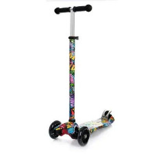 Самокат MAXI дитячий графіті 3-колісний (JR3-055-WP5)
