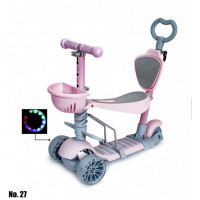 Самокат дитячий Scale Sports Smart Scooter 5 in 1 рожевий (1086921724)
