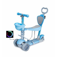 Самокат дитячий Scale Sports Smart Scooter 5 in 1 блакитний (1451904439)