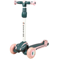 Самокат Maraton GLOBAL дитячий триколісний зелено-рожевий (SMR0010PNGR)