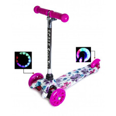 Самокат дитячий Scale Sport Scooter Micro Mini Print Маки (5754136)