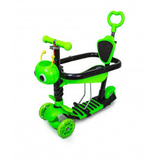 Самокат дитячий Best Scooter 5в1 З бортиком Божа корівка (645151472)