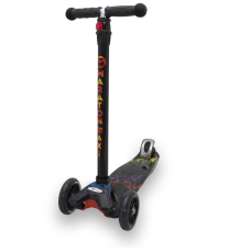 Самокат Maraton MAXI Lightning триколісний з LED-підсвіткою коліс (MR0019LG)