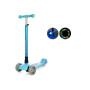 Самокат MAXI зі світловими ефектами блакитний 3 - колісний (JR3-060-37-BLP)