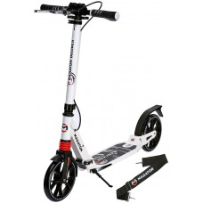 Самокат Maraton Decider двоколісний складний алюмінієвий білий (SMR0047WT)