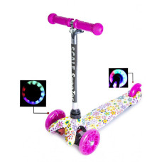 Самокат дитячий Scale Sport Scooter Micro Mini Violet Flowers (191925885)