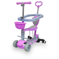 Самокат дитячий Maraton Sigma 5 in 1 бузковий (SMR0015LV)