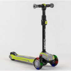Самокат дитячий Best Scooter MAXI з'ємне кермо салатовий (MX-50105)