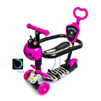 Самокат дитячий Best Scooter 5в1 З бортиком Божа корівка Butterfly (1942747617)