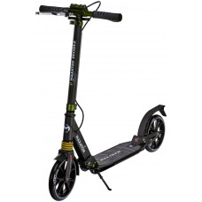 Самокат Maraton Decider двоколісний складний алюмінієвий чорний (SMR0047BC)