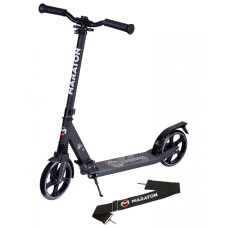 Самокат двоколісний Maraton Comfort чорний (SMR0028BC)