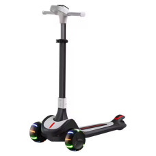 Самокат Maraton X1 триколісний, складний з підсвіткою чорний (X1BK)