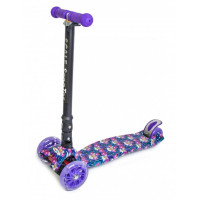 Самокат SCOOTER MAXI Орхідея зі складною ручкою (83549014)