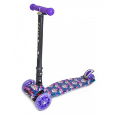 Самокат SCOOTER MAXI Орхідея зі складною ручкою (83549014)