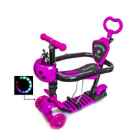 Самокат дитячий Scale Sports Smart Scooter 5 in 1 З бортиком Божа корівка (352270930)