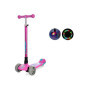 Самокат MAXI зі світловими ефектами рожевий 3 - колісний (JR3-060-37-P1)