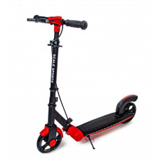 Самокат SCALE SPORTS SS-19 складний з ручним гальмом чорно-червоний (1309131214)