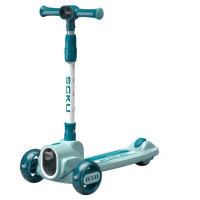 Самокат Maraton Flash City 3 колесный складной бірюзовий (SMR0040-TF)