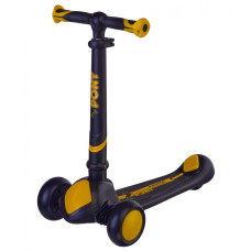 Самокат Maraton Pony B із підсвіткою на корпусі чорно-жовтий (MR0038BLY)