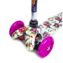 Самокат дитячий Scale Sport Scooter Micro Mini Print Лілія (5741054)