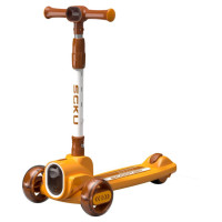 Самокат Maraton Flash City 3 колісний складний помаранчевий (SMR0040-OR)