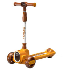 Самокат Maraton Flash City 3 колісний складний помаранчевий (SMR0040-OR)