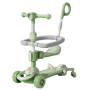 Самокат Maraton Baby Care 388 3 в 1 із світло-звуковими ефектами зелений (SMR0042GR)