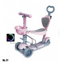 Самокат дитячий Scale Sports Smart Scooter 5 in 1 рожевий (1086921724)