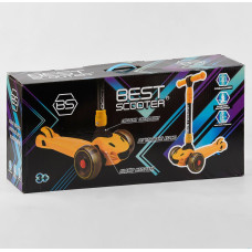 Самокат дитячий Best Scooter MAXI розкладний зелений (CR-84305)