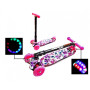 Самокат дитячий Scale Sport Scooter Maxi Flowers Маки складаний (598733383)