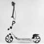 Самокат двоколісний Best Scooter з ручним гальмом білий (81937)