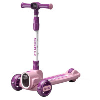 Самокат Maraton Flash City 3 колісний складний рожевий (SMR0040-PN)