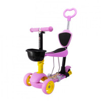 Самокат дитячий Maraton 3D Swift 5 in 1 рожевий (MR0017PN)